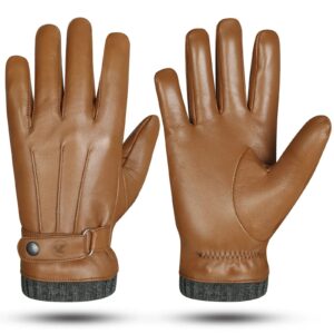 Luxe Sheepskin Cold-Weather Gloves